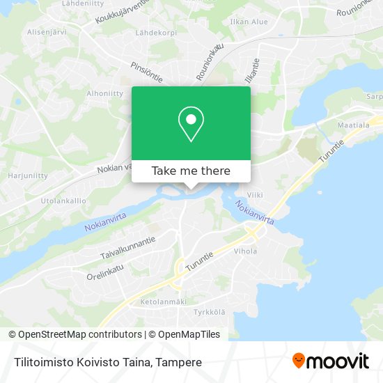 Tilitoimisto Koivisto Taina map