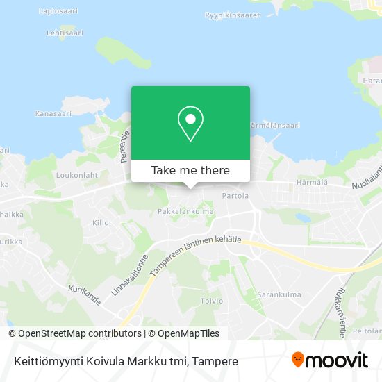 Keittiömyynti Koivula Markku tmi map