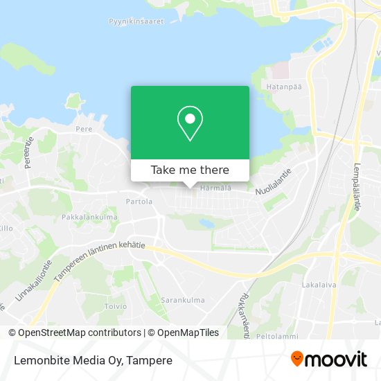 Lemonbite Media Oy map