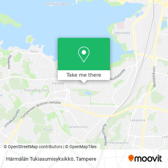 Härmälän Tukiasumisyksikkö map