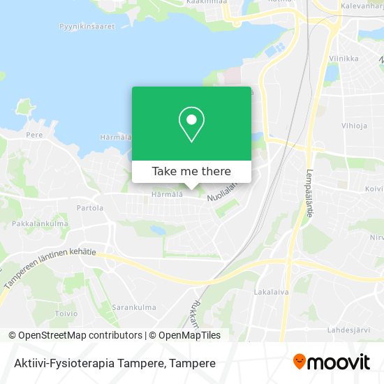 Aktiivi-Fysioterapia Tampere map