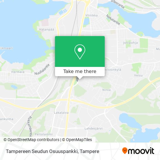 Tampereen Seudun Osuuspankki map