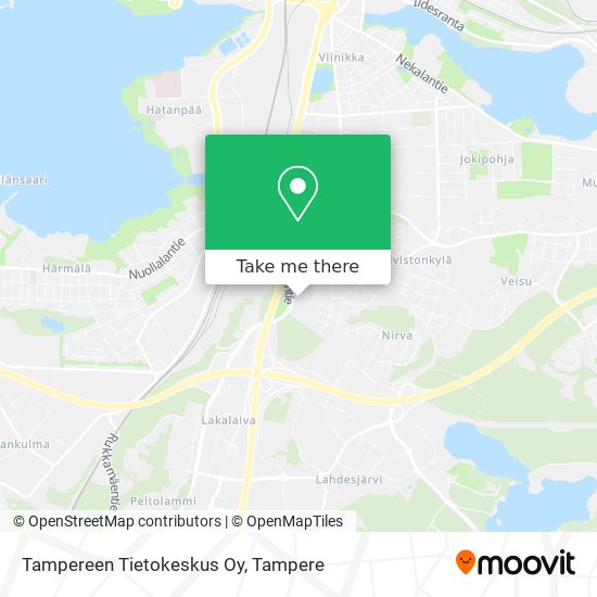 Tampereen Tietokeskus Oy map