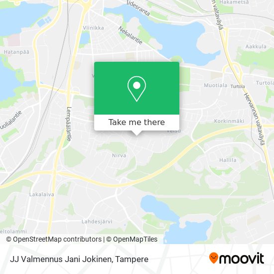 JJ Valmennus Jani Jokinen map