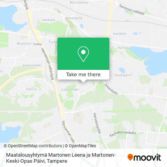 Maatalousyhtymä Martonen Leena ja Martonen-Keski-Opas Päivi map