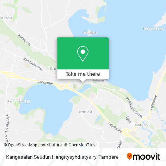 Kangasalan Seudun Hengitysyhdistys ry map