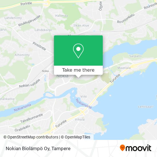 Nokian Biolämpö Oy map