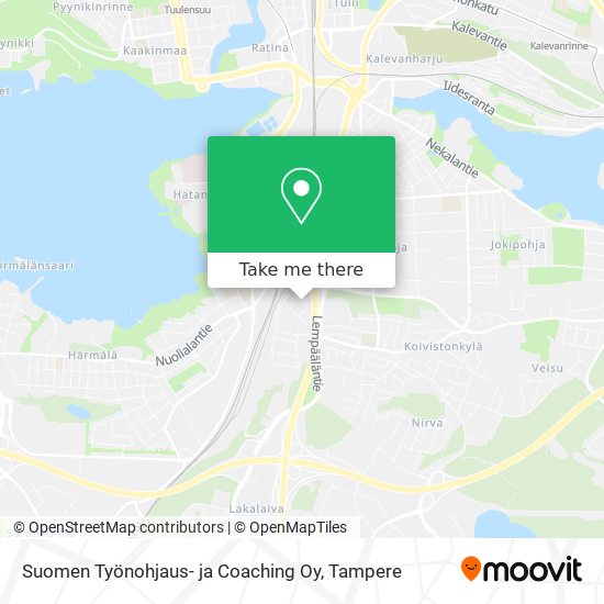 Suomen Työnohjaus- ja Coaching Oy map