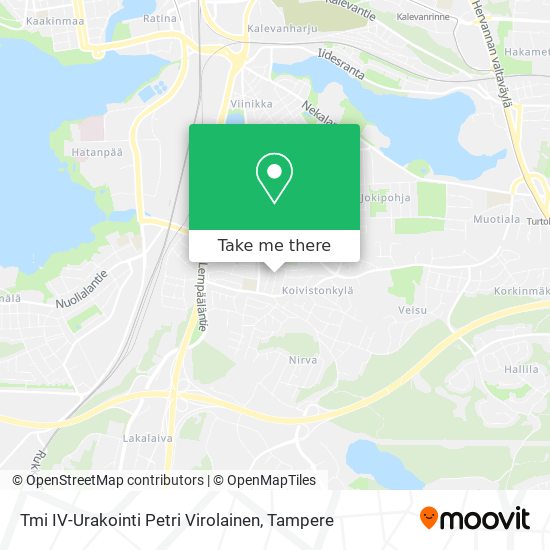 Tmi IV-Urakointi Petri Virolainen map