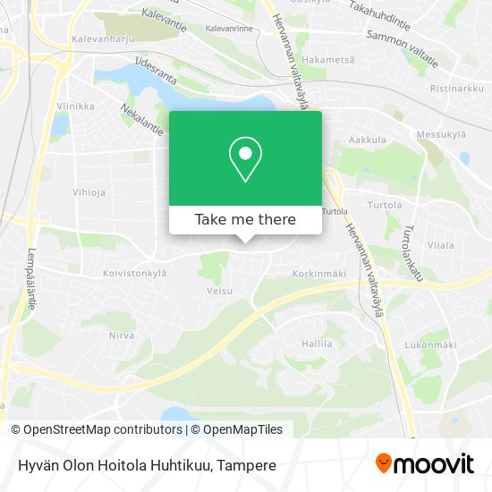 Hyvän Olon Hoitola Huhtikuu map