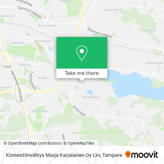 Kiinteistönvälitys Marja Karjalainen Oy Lkv map