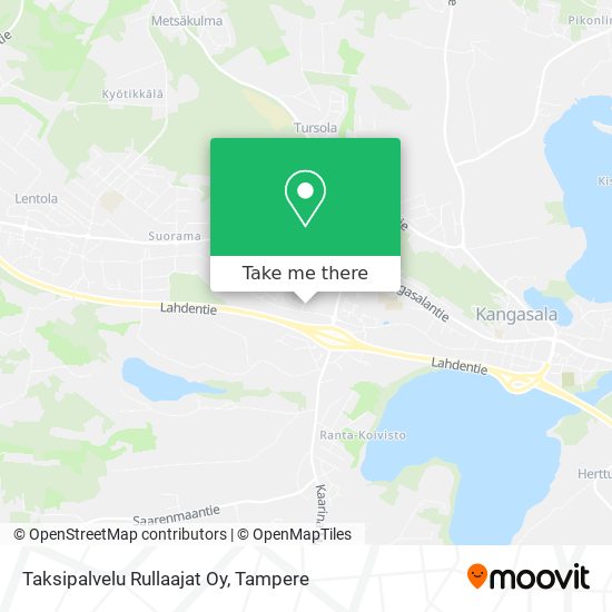 Taksipalvelu Rullaajat Oy map