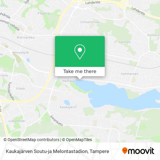 Kaukajärven Soutu-ja Melontastadion map