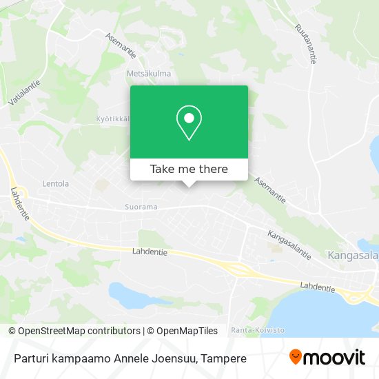 Parturi kampaamo Annele Joensuu map