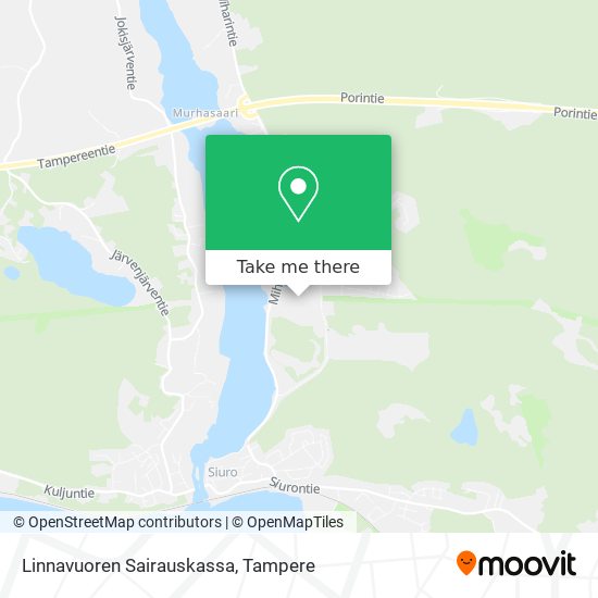 Linnavuoren Sairauskassa map