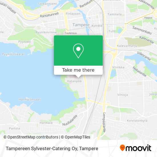 Tampereen Sylvester-Catering Oy map