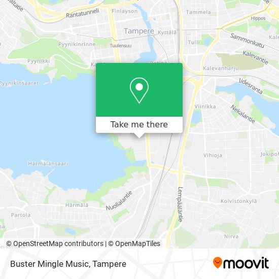 Buster Mingle Music map