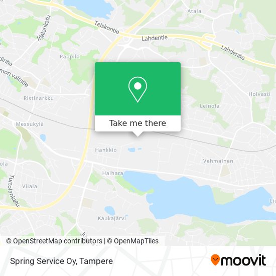 Spring Service Oy map