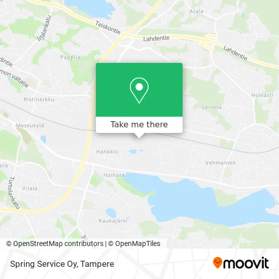 Spring Service Oy map