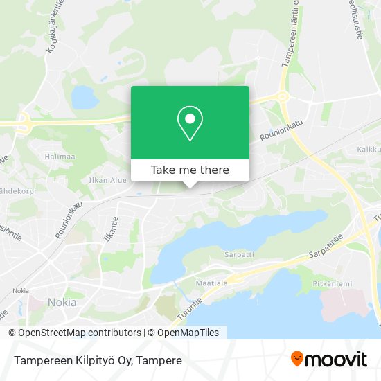 Tampereen Kilpityö Oy map