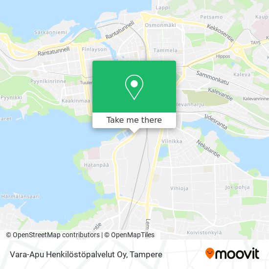 Vara-Apu Henkilöstöpalvelut Oy map