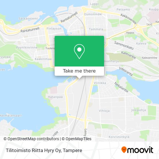 Tilitoimisto Riitta Hyry Oy map