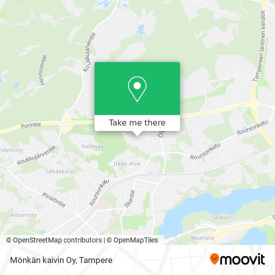 Mönkän kaivin Oy map