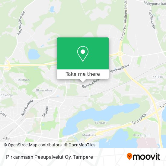 Pirkanmaan Pesupalvelut Oy map