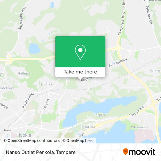 Nanso Outlet Penkola map