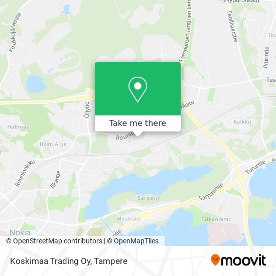 Koskimaa Trading Oy map