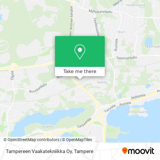 Tampereen Vaakatekniikka Oy map