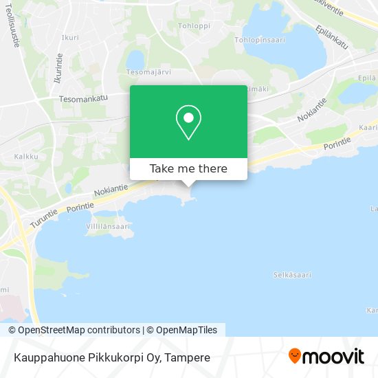 Kauppahuone Pikkukorpi Oy map