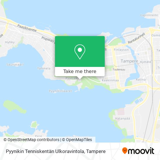 Pyynikin Tenniskentän Ulkoravintola map