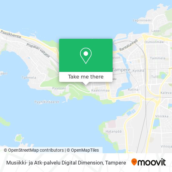 Musiikki- ja Atk-palvelu Digital Dimension map