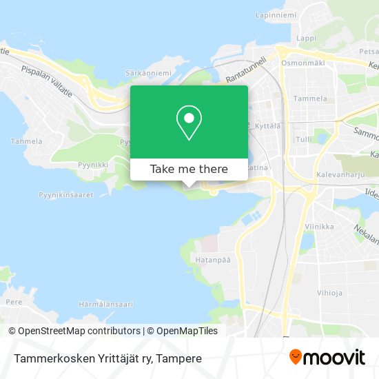 Tammerkosken Yrittäjät ry map