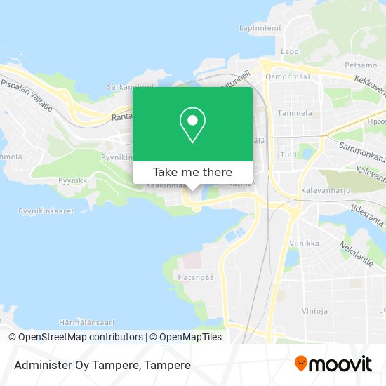 Administer Oy Tampere map