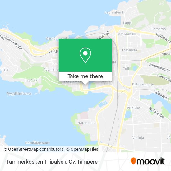 Tammerkosken Tilipalvelu Oy map