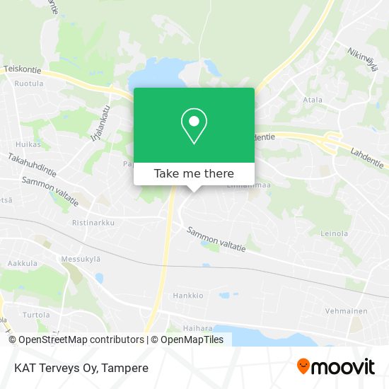 KAT Terveys Oy map