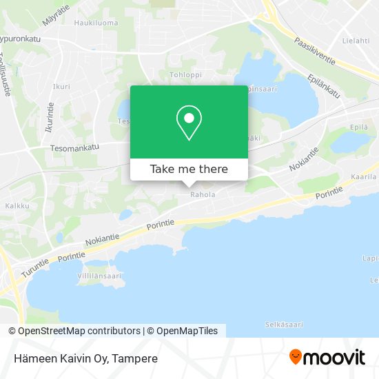 Hämeen Kaivin Oy map