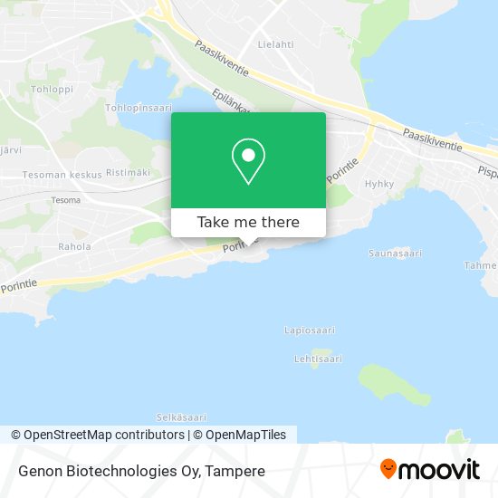 Genon Biotechnologies Oy map