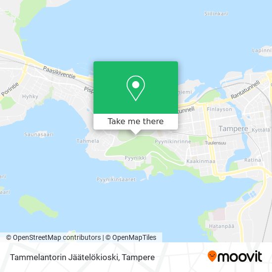 Tammelantorin Jäätelökioski map