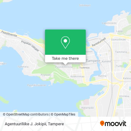 Agentuuriliike J. Jokipii map