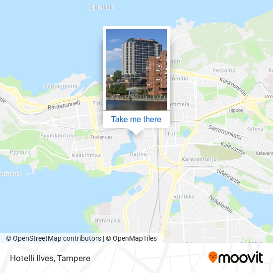 Hotelli Ilves map