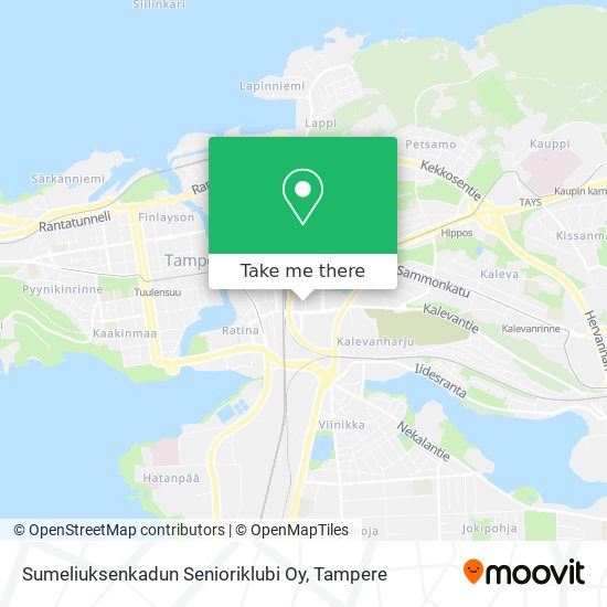Sumeliuksenkadun Senioriklubi Oy map