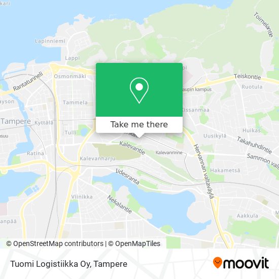 Tuomi Logistiikka Oy map