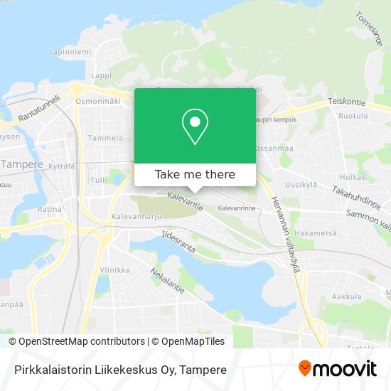 Pirkkalaistorin Liikekeskus Oy map