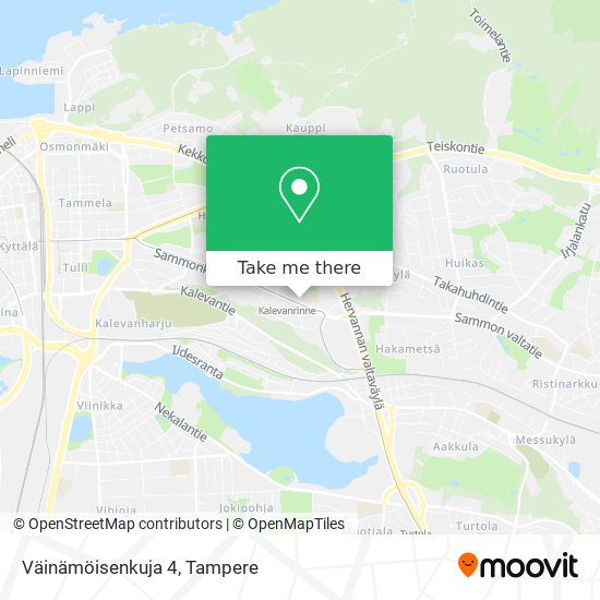 Väinämöisenkuja 4 map