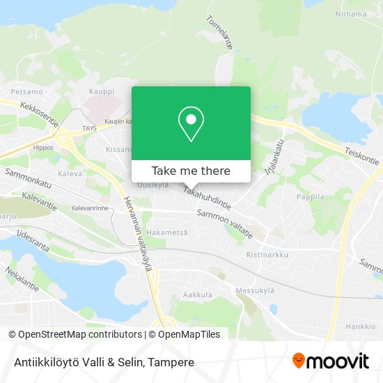 Antiikkilöytö Valli & Selin map