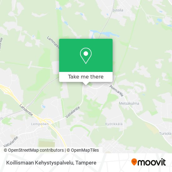 Koillismaan Kehystyspalvelu map