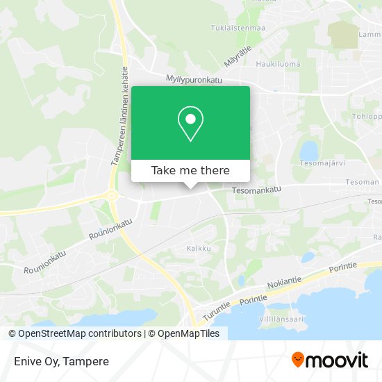 Enive Oy map